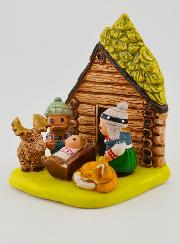 Crèche de Noël du Monde - Nativité Norvège