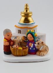 Crèche de Noël du Monde - Nativité Pérou