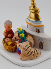 Crèche de Noël du Monde - Nativité Pérou