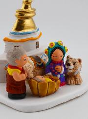 Crèche de Noël du Monde - Nativité Pérou