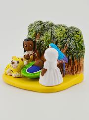 Crèche de Noël du Monde - Nativité Brésil