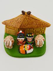 Crèche de Noël du Monde - Nativité Thaïlande