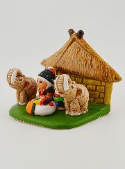 Crèche de Noël du Monde - Nativité Thaïlande