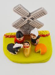 Crèche de Noël du Monde - Nativité Hollande