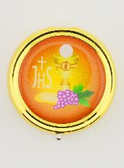 Custode Hostie Orange - Calice Sang et Corps du Christ