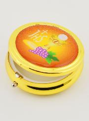 Custode Hostie Orange - Calice Sang et Corps du Christ