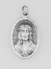 Médaille Religieuse Jésus-Christ Couronnée d'épines