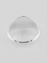 Bague Chevalière Croix du Christ en Argent Massif - Taille 58