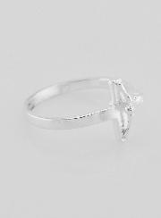 Bague Croix du Christ en Argent 925/1000 - Taille 58
