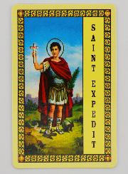 Lot de 10 Cartes - Saint Expédit