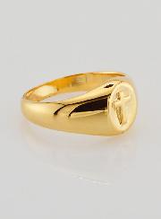 Bague Chevalière Croix du Christ - Taille 62