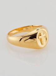Bague Chevalière Croix du Christ - Taille 60