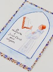Carte de Confirmation - Je m'attache à Jésus pour toujours