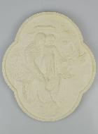 Cadre Bas Relief Vierge aux Oiseaux