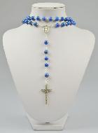 Chapelet Mode en Perles Bleues