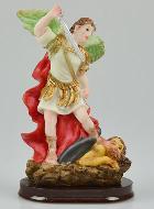 Statue de Saint Michel - 13 cm