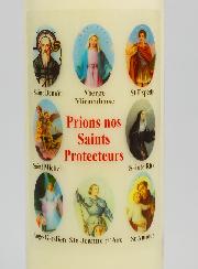Bougie de Neuvaine de Protection - 17.5cm