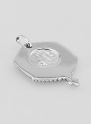 Médaille Sainte Vierge Marie en Argent 925/1000