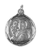 Médaille Notre Dame du Carmel en Métal Argenté