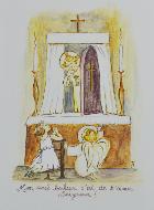 Carte de Communion - Tabernacle Fille