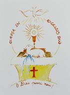 Carte de Communion - Gloria In Excelsis Deo