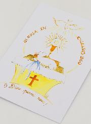 Carte de Communion - Gloria In Excelsis Deo
