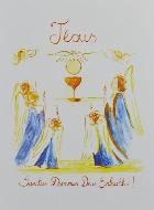 Carte de Communion - Jésus Eucharistie
