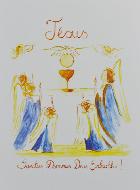 Carte de Communion - Jésus Eucharistie