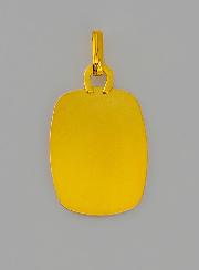 Médaille de Baptême Saint Christophe en Or 375/1000
