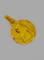 Médaille Ange Raphaël en Or 375/1000