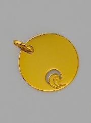 Médaille Vierge Marie Ajourée en Or