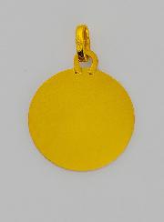 Médaille Saint Christophe en Or Jaune