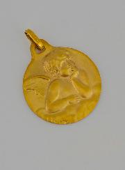 Médaille Mon Ange-Gardien Protecteur en Or