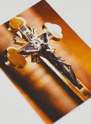 Carte de Communion - Croix d'Amour