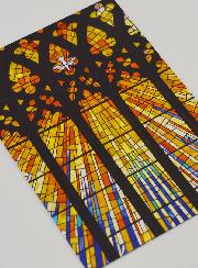 Carte de Confirmation - Vitrail Feu de l'Esprit Saint
