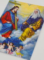 Carte de Confirmation - Sainte Trinité et Anges
