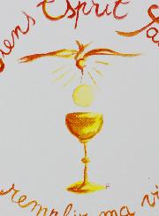 Carte de Confirmation - Viens Esprit Saint