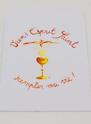 Carte de Communion - Viens Esprit Saint