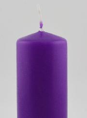 Bougie de Décoration de Table - Couleur Violet Foncé