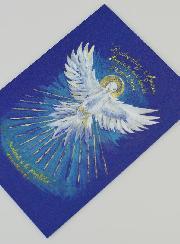 Carte de Confirmation Modèle Bleu - Colombe de l'Esprit Saint