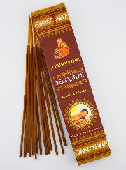 Encens Indien Ayurvedic - 15 Bâtonnets - Relaxation