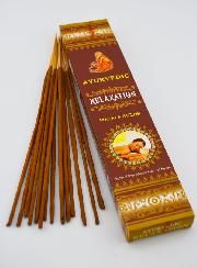 Encens Indien Ayurvedic - 15 Bâtonnets - Relaxation