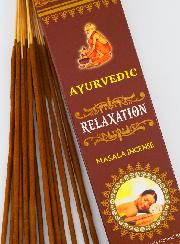 Encens Indien Ayurvedic - 15 Bâtonnets - Relaxation