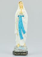 Statue Notre Dame de Lourdes sur Socle - 15cm