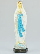 Statue Notre Dame de Lourdes sur Socle - 20cm