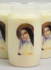 3 Bougies de Dévotion Sainte Rita - 3 Jours