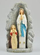 Statue Grotte des Apparitions de Lourdes - 16 cm