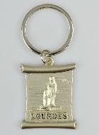 Porte-Clés Parchemin Notre Dame de Lourdes
