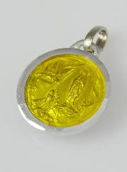 Médaille de Lourdes Jaune & Eau de Lourdes