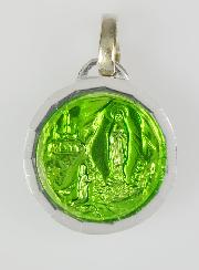 Médaille de Lourdes Verte & Eau de Lourdes